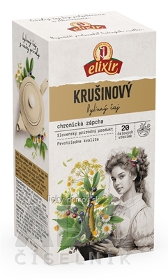 AGROKARPATY Krušinový čaj bylinný čaj, prírodný produkt, 20x2 g (40 g)