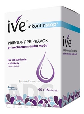 IVE INKONTIN STOP cps 60+15 zadarmo (75 ks)