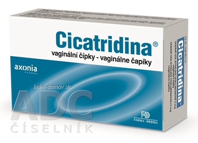 CICATRIDINA POŠVOVÉ ČAPÍKY sup vag 10x2 g