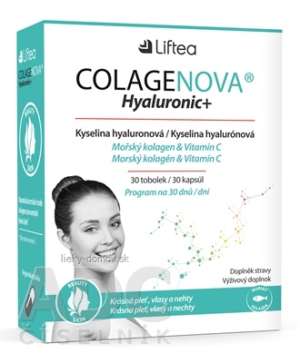 LIFTEA COLAGENOVA Hyaluronic+ cps 1x30 ks