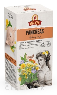 AGROKARPATY PANKREAS bylinný čaj, prírodný produkt, 20x2 g (40 g)