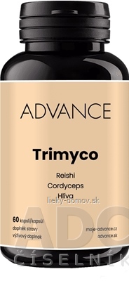 ADVANCE Trimyco - reishi, cordyceps, hliva cps 1x60 ks