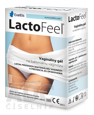 LactoFeel vaginálny gél (inov. 2024) 7x5 ml
