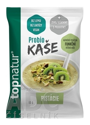 topnatur Probio KAŠA Pistácie instantná funkčná ryžová kaša 1x60 g