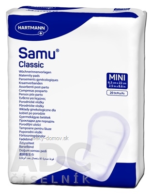 SAMU vložky pôrodnícke 1x20 ks