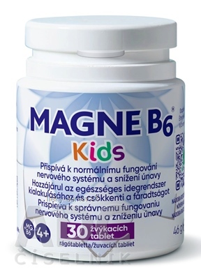 MAGNE B6 Kids žuvacie tbl 1x30 ks
