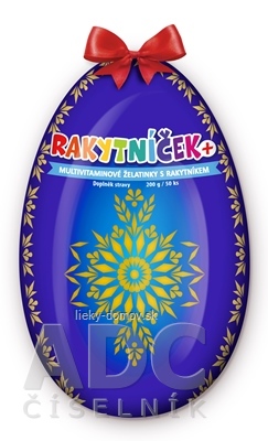 TEREZIA RAKYTNÍČEK+ multivitamínové želatínky veľkonočné vajce - modré (limitovaná edícia 2026) 1x50 ks