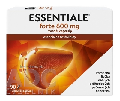 ESSENTIALE forte 600 mg cps dur (blis.PVC/PVDC/Al) 1x90 ks
