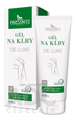 PRIESSNITZ GÉL na kĺby DE LUXE 1x200 ml