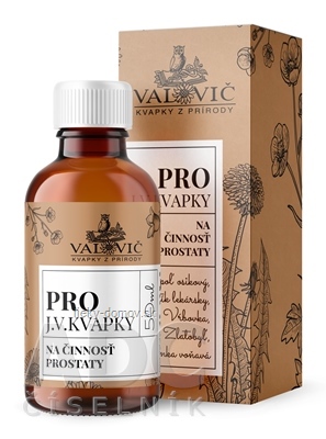 J.V. KVAPKY - PRO na činnosť prostaty 1x50 ml
