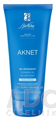 BioNike AKNET Čistiaci gél na seboreickú pleť so sklonom k akné 1x200 ml