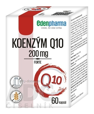 EDENPharma KOENZÝM Q10 200 mg FORTE cps 1x60 ks
