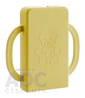 KAPSÁČEK držiak na detské kapsičky žltý 1x1 ks