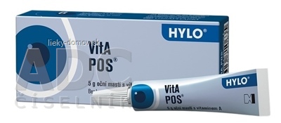 VitA POS očná masť sterilná 1x5 g