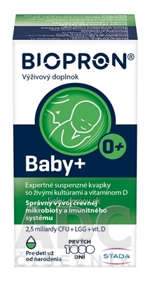 BIOPRON Baby+ kvapky 1x10 ml