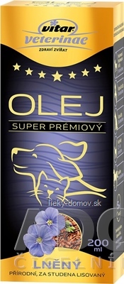 VITAR Veterinae ĽANOVÝ OLEJ 1x200 ml