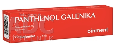 Panthenol Galenika Oinment Dexpanthenol 5% masť 1x30 g