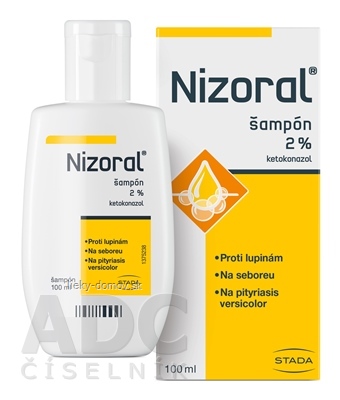 Nizoral šampón 2% shp (fľ.HDPE) 1x100 ml