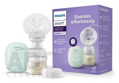 AVENT ODSÁVAČKA MLIEKA elektrická Essential (SCF323/11) 1x1 set