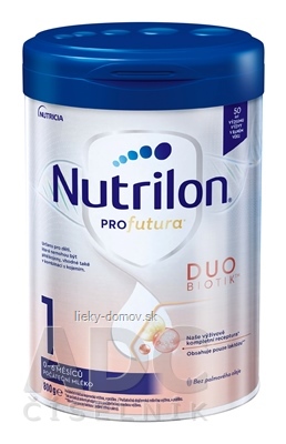 Nutrilon 1 Profutura DUOBIOTIK počiatočná dojčenská výživa (0-6 mesiacov) 1x800 g