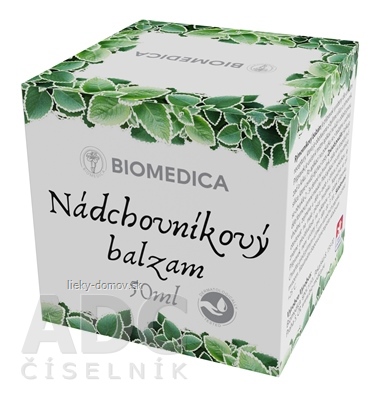 BIOMEDICA Nádchovníkový balzam bylinný 1x50 ml