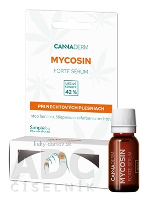 Cannaderm MYCOSIN FORTE sérum nechtové plesne 10+2 ml (12 ml)