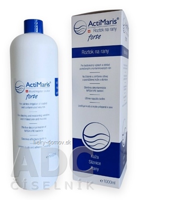 ActiMaris Forte Roztok na rany na kožu a sliznice 1x1000 ml