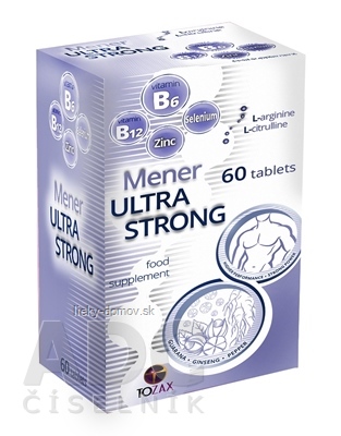 TOZAX Mener ULTRA STRONG tbl 1x60 ks
