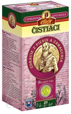 AGROKARPATY CYPRIÁN, ČISTIACI bylinný čaj, čistý prírodný produkt, 20x2 g (40 g)