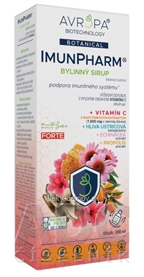 AVROPA ImunPharm bylinný sirup 1x200 ml