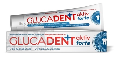 GLUCADENT+ aktiv forte zubná pasta 1x75 g