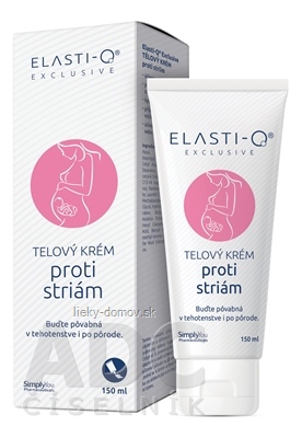 Elasti-Q Exclusive telový krém proti striám 1x150 ml