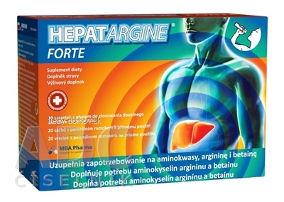 HEPATARGINE Forte vrecká s perorálnym roztokom 1x20 ks