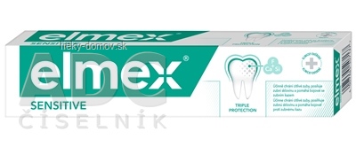 ELMEX SENSITIVE ZUBNÁ PASTA 1x75 ml