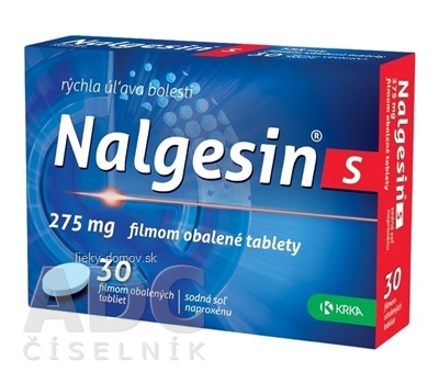Nalgesin S tbl flm 275 mg (blis.Al/PVC) 1x30 ks