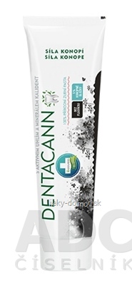 Annabis DENTACANN prírodná zubná pasta, konopná, s aktívnym uhlím 1x100 g