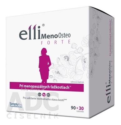 Elli MenoOsteo FORTE cps 90+30 zadarmo (120 ks)