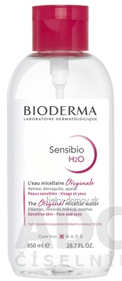 BIODERMA Sensibio H2O micelárna voda pre citlivú pleť 1x850 ml