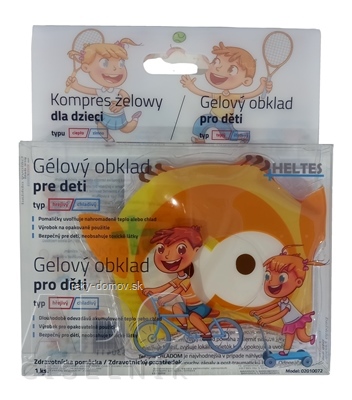 HELTES Gélový obklad pre deti hrejivý/chladivý 1x1 ks